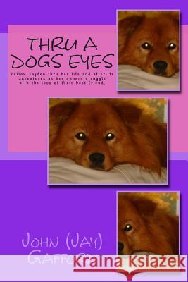 Thru A Dogs Eyes: Follow Jayden thru her life and afterlife adventures as her owners struggle with the loss of their best friend/pet Gafford, John (Jay) 9781502839701