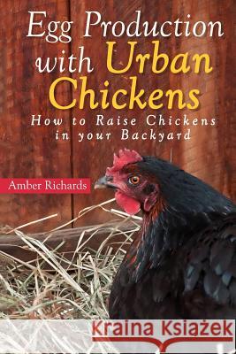 Egg Production with Urban Chickens: How to Raise Chickens in Your Backyard Amber Richards 9781502879431 Createspace