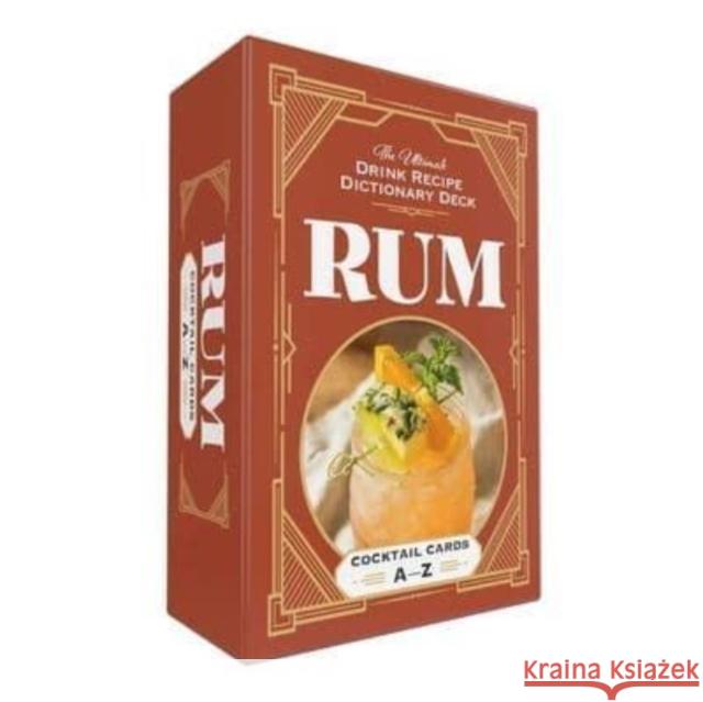 Rum Cocktail Cards A-Z Adams Media 9781507221808