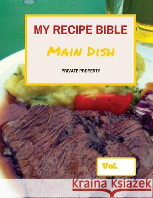 My Recipe Bible: Private Property Matthias Mueller 9781516803880 Createspace