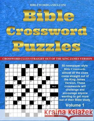 Bible Crossword Puzzles Volume.1 Gary Watson 9781517193898