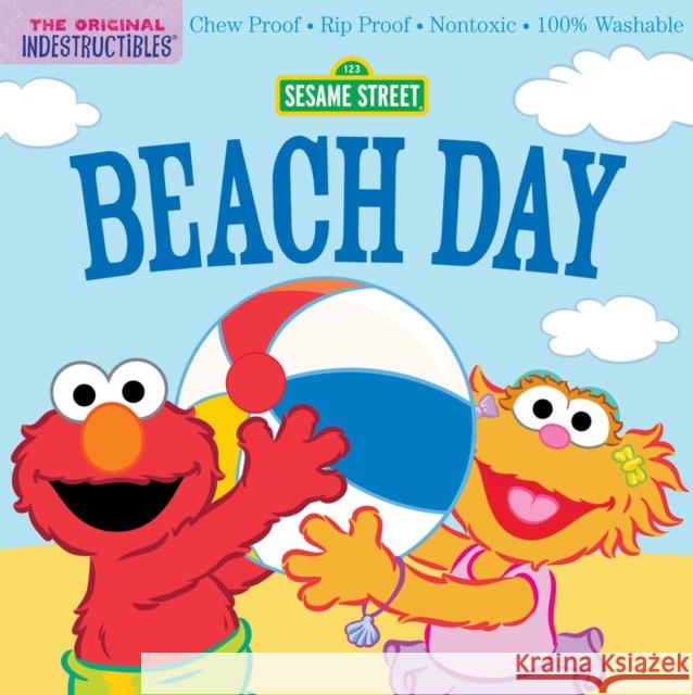 Indestructibles: Sesame Street: Beach Day: Chew Proof · Rip Proof · Nontoxic · 100% Washable (Book for Babies, Newborn Books, Safe to Chew) Amy Pixton 9781523523153 Workman Publishing