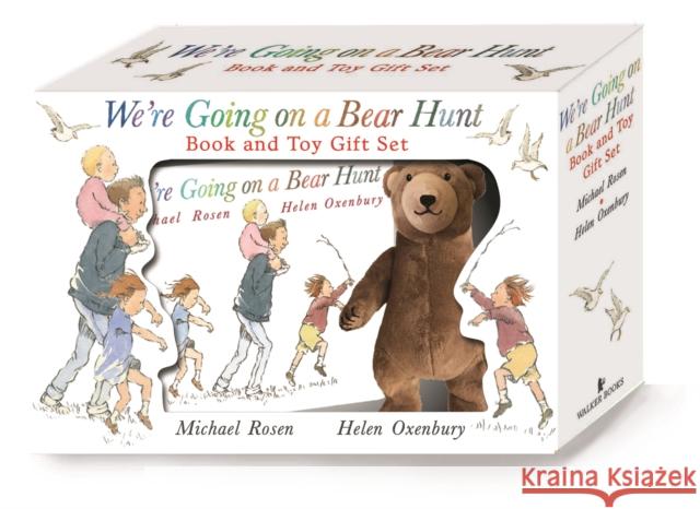 We're Going on a Bear Hunt Book and Toy Gift Set Michael Rosen 9781529507768 Walker Books Ltd