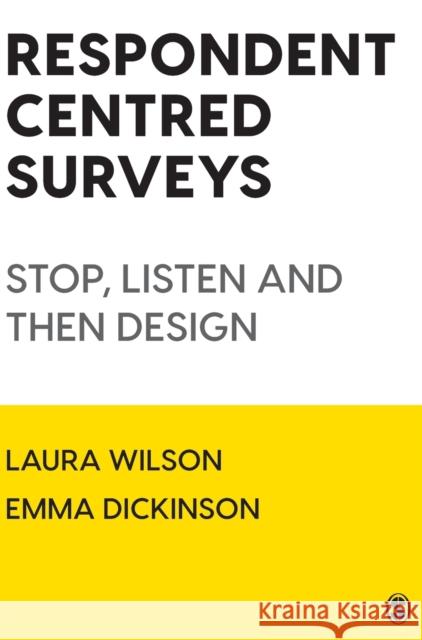 Respondent Centred Surveys Wilson, Laura 9781529701265