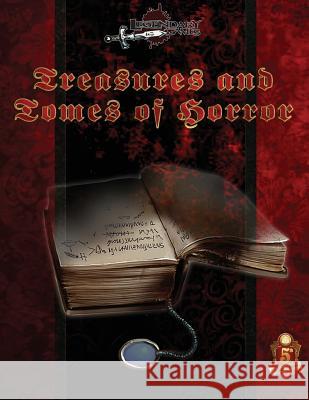 Treasures and Tomes of Horror (5E) Boomer, Clinton J. 9781530966394 Createspace Independent Publishing Platform