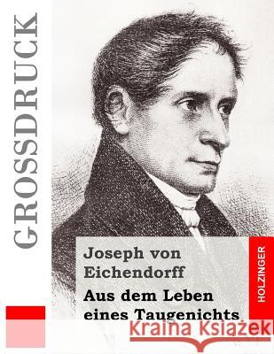 Aus dem Leben eines Taugenichts (Großdruck) Von Eichendorff, Joseph 9781532704499