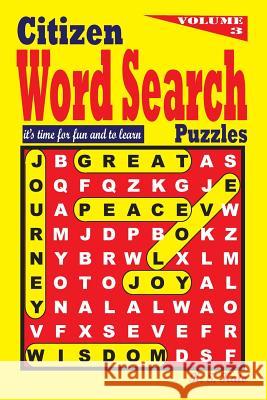 Citizen Word Search Puzzles K. S. Kato 9781533003355 Createspace Independent Publishing Platform
