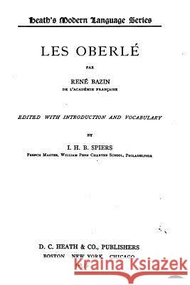 Les Oberlé Bazin, Rene 9781533671486