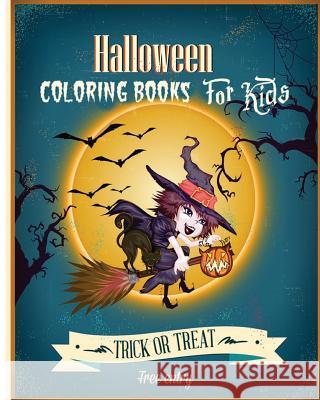 Halloween Coloring Books For Kids Alexander Naomi 9781537620435 Createspace Independent Publishing Platform