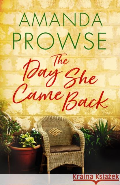 The Day She Came Back Amanda Prowse 9781542014496