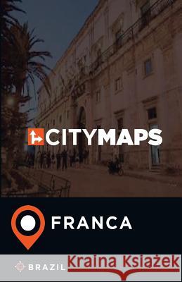 City Maps Franca Brazil James McFee 9781545179857