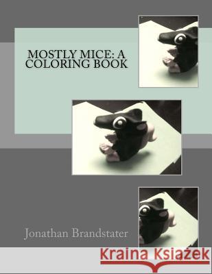 Mostly Mice: A Coloring Book Jonathan Jay Brandstater 9781545381908
