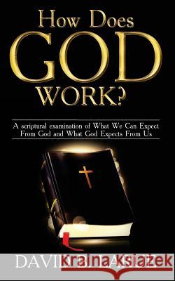 How Does God Work?: A scriptural examination of What We Can Expect From God and What He Expects From Us Larue, David B. 9781548591830 Createspace Independent Publishing Platform