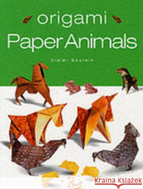 Origami Paper Animals Didier Boursin 9781552096222 Firefly Books