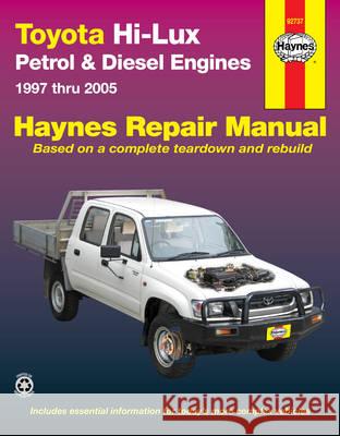 Toyota Hi-Lux P&D Automotive Repair Manual Jeff Killingsworth 9781563926723 0