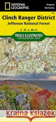 Clinch Ranger District Map [Jefferson National Forest] National Geographic Maps 9781566951500