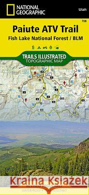 Paiute Atv Trail Map [Fish Lake National Forest, Blm] National Geographic Maps 9781566953085 Not Avail