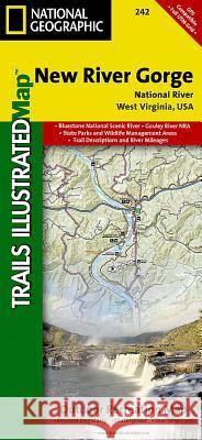 New River Gorge National River Map National Geographic Maps 9781566953481 Not Avail