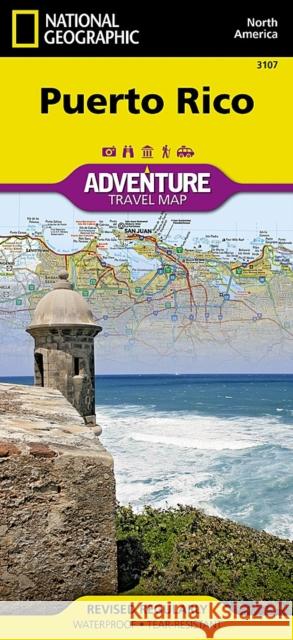 Puerto Rico Map National Geographic Maps 9781566955188 Not Avail
