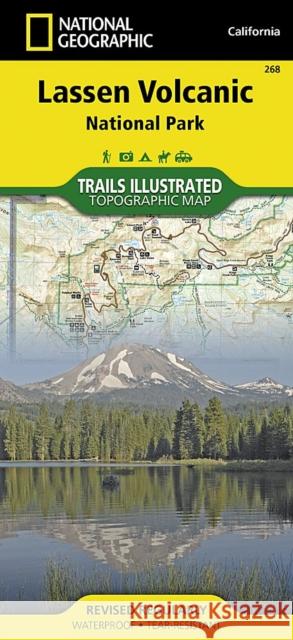 Lassen Volcanic National Park Map National Geographic Maps 9781566956796