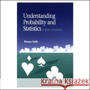 Understanding Probability STATS Falk, Ruma 9781568810713 AK Peters