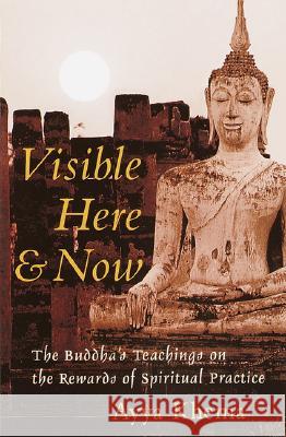 Visible Here and Now: The Buddhist Teachings on the Rewards of Spiritual Practice Ayya Khema Peter Heinegg 9781570624926 Shambhala Publications