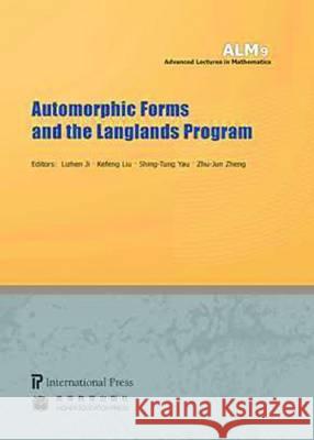 Automorphic Forms and the Langlands Program   9781571461414 