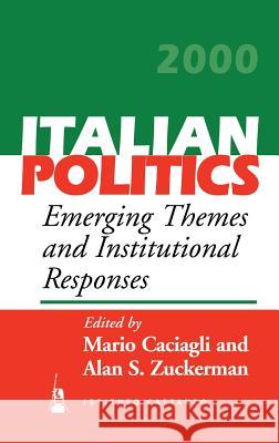 Emerging Themes and Institutional Responses M Caciagli 9781571813381 0