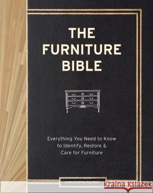 The Furniture Bible: Everything You Need to Know to Identify, Restore & Care for Furniture Christophe Pourny Jen Renzi Martha Stewart 9781579655358 Workman Publishing