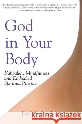 God in Your Body: Kabbalah, Mindfulness and Embodied Spiritual Practice Jay Michaelson 9781580233040 Jewish Lights Publishing