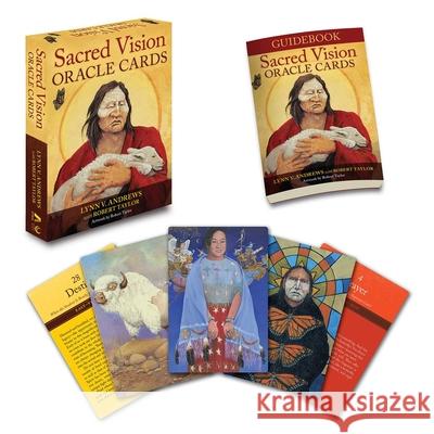 Sacred Vision Oracle Cards Lynn V. Andrews, Robert Taylor 9781582706498 Beyond Words Publishing