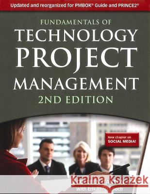 Fundamentals of Technology Project Management Colleen Garton 9781583473399 0