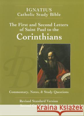 First and Second Letter of St. Paul to the Corinthians Hahn, Scott 9781586174644 Ignatius Press