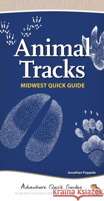 Animal Tracks of the Midwest: Your Way to Easily Identify Animal Tracks Poppele, Jonathan 9781591934783 Adventure Publications(MN)