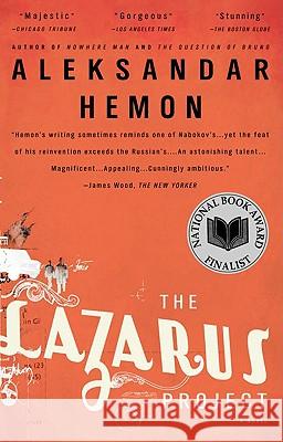 The Lazarus Project Aleksandar Hemon 9781594483752