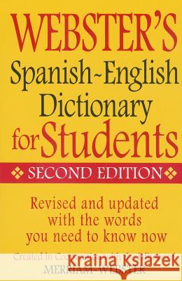 Web Spanish-English Dict for S Merriam-Webster 9781596951662