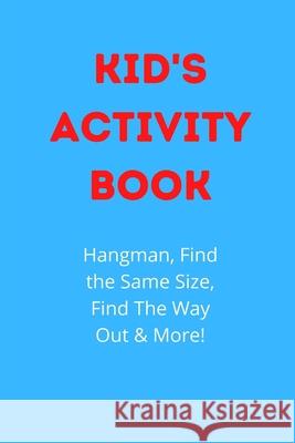 Kid's Activity Book R. Jane 9781600871658