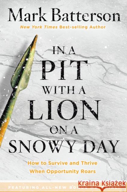 In a Pit with a Lion on a Snowy Day: How to Survive and Thrive When Opportunity Roars Mark Batterson 9781601429292