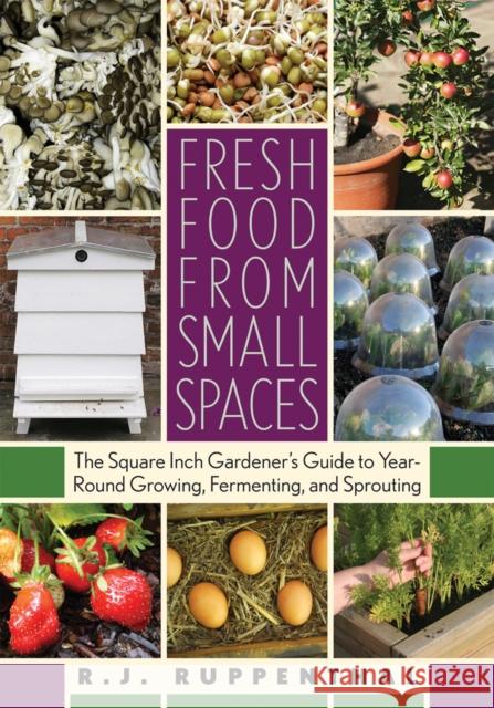Fresh Food from Small Spaces: The Square-Inch Gardener's Guide to Year-Round Growing, Fermenting, and Sprouting Ruppenthal, R. J. 9781603580281 Chelsea Green Publishing Company