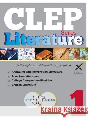 CLEP Literature Series 2017 Sharon Wynne 9781607875833