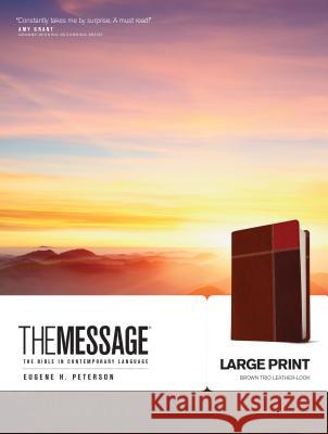 Message-MS-Large Print Numbered: The Bible in Contemporary Language Eugene H. Peterson 9781612914879