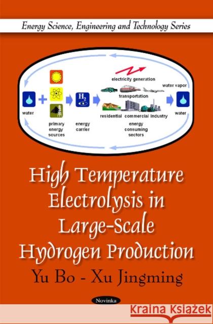 High Temperature Electrolysis in Large-Scale Hydrogen Production Yu Bo, Xu Jingming 9781616682972 Nova Science Publishers Inc