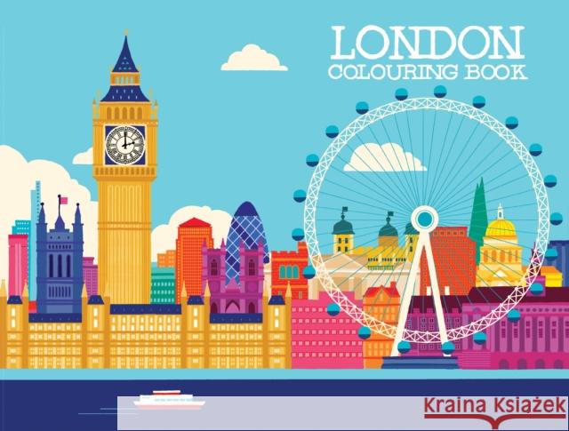 London Colouring Book  9781623260453 Ammo Books