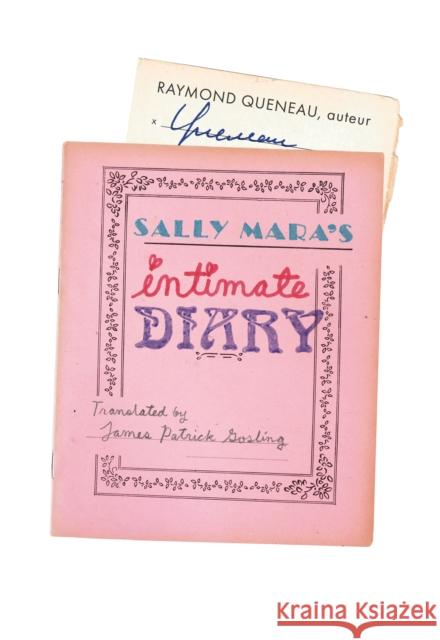 Sally Mara's Intimate Journal  9781628974607 Dalkey Archive Press