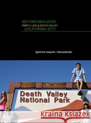 Beyond Sea Level Part 3 Life and Death Valley California: California 2013 Tpprince Esquir Daniel Sekarski 9781633650084 Tpprince Esquire International