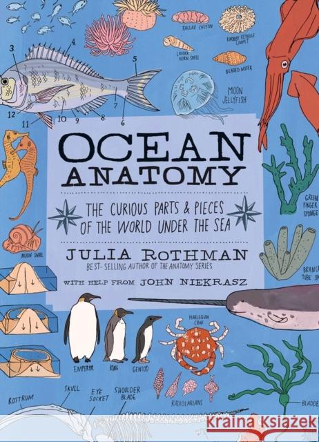 Ocean Anatomy: The Curious Parts & Pieces of the World under the Sea Julia Rothman 9781635861600 Workman Publishing