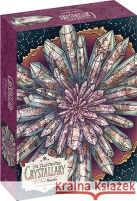 The Illustrated Crystallary Puzzle: Garden Quartz (750 Pieces) Maia Toll Kate O'Hara 9781635864052 Storey Publishing