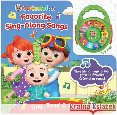 Cocomelon Favorite Sing-Along Songs [With Take Along Music Player] Cottage Door Press 9781646384075 Cottage Door Press