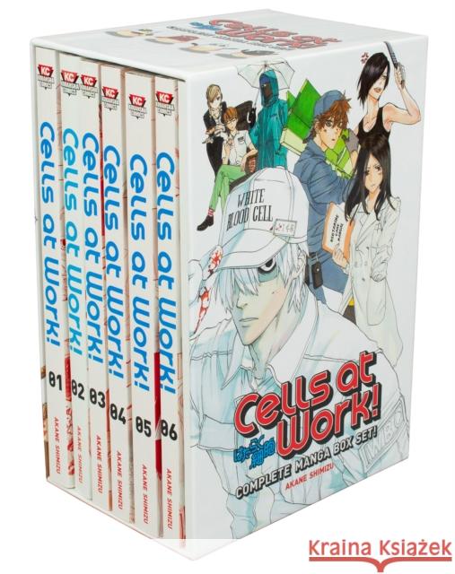 Cells at Work! Complete Manga Box Set! Akane Shimizu 9781646512522