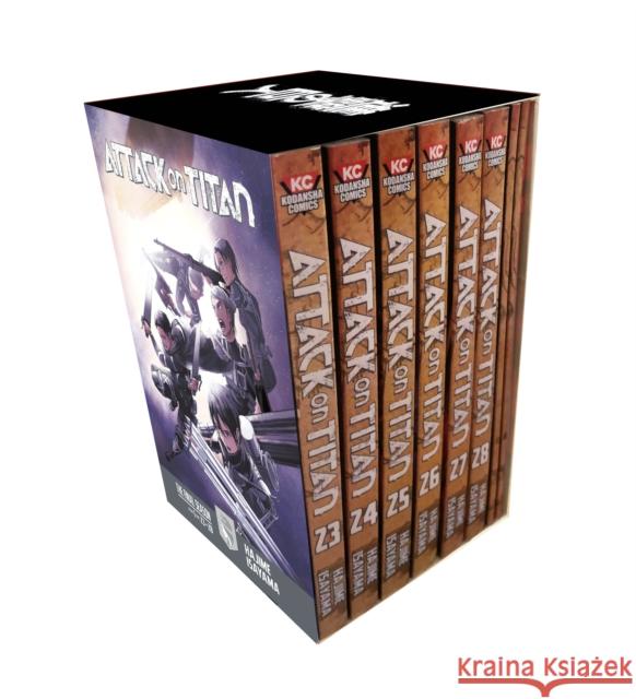 Attack on Titan the Final Season Part 1 Manga Box Set Isayama, Hajime 9781646513840